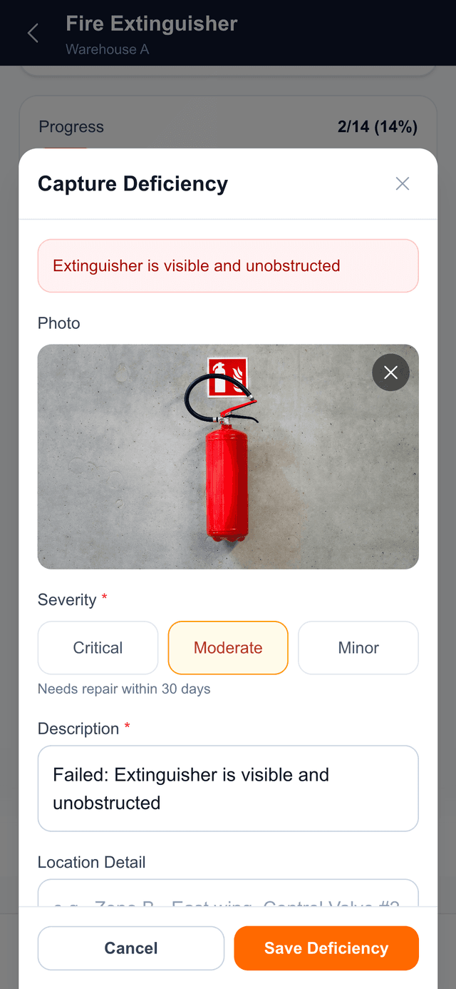 Deficiency Photos That Stay Organized 1